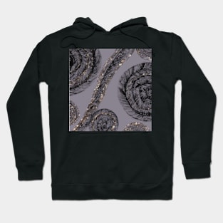 Silver shimmer Hoodie